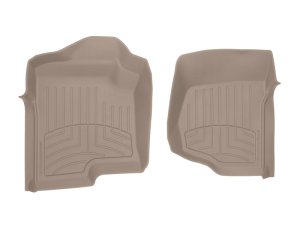 Nissan Murano Floor Mat Set - Front - WeatherTech - FloorLiner HP - Tan - 2017