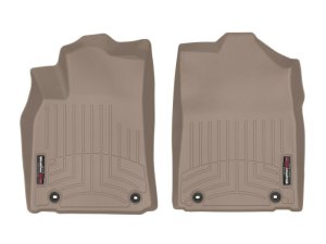 Lexus ES FloorLiner - Front - WeatherTech - DigitalFit - Tan - `16-`27