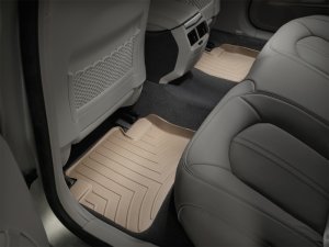 Cadillac CTS FloorLiner - Rear - WeatherTech - DigitalFit - Tan - `08-`10
