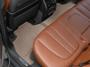 BMW X5 45e Floor Mat - Rear - WeatherTech - FloorLiner HP - Tan - `21-`23