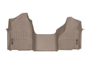 Ram 3500 FloorLiner - Front - WeatherTech - DigitalFit - Tan - `19-`23