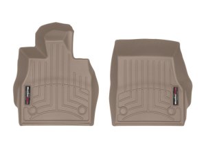 Chevrolet Corvette FloorLiner - Front - WeatherTech - DigitalFit - Tan - 2020 Chevrolet Corvette FloorLiner - Front - WeatherTech - DigitalFit - Tan - 2020