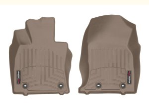 Lexus ES FloorLiner - Front - WeatherTech - DigitalFit - Tan - `21-`27
