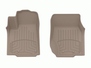 Jeep Grand Cherokee L Floor Mats - Front - WeatherTech - FloorLiner HP - Tan - `21-`23