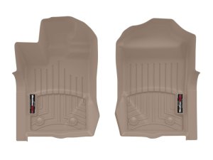 Ford Ranger Raptor FloorLiner - Front - WeatherTech - DigitalFit - Tan - `24-`26