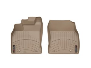 Lexus HS FloorLiner - Front - WeatherTech - DigitalFit - Tan - `10-`27