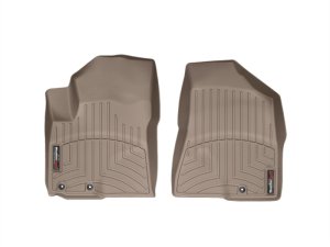 Kia Sorento FloorLiner - Front - WeatherTech - DigitalFit - Tan - `11-`13