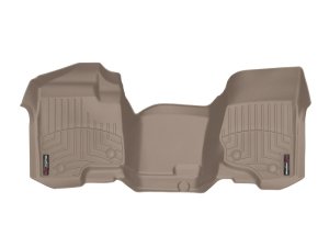 GMC Sierra Front FloorLiner - WeatherTech - DigitalFit - Tan - `07-`13