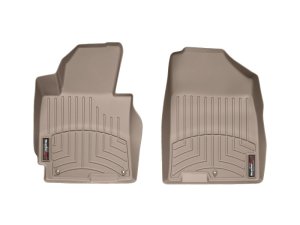 Hyundai Elantra FloorLiner - Front - WeatherTech - DigitalFit - Tan - `11-`27