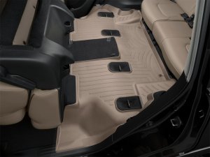 Infiniti QX56 Floor Mat - Rear - WeatherTech - DigitalFit - Tan - `11-`13