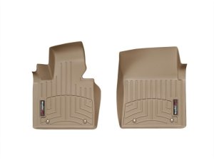 Land Rover Range Rover Floor Liners - Front - WeatherTech - DigitalFit - Tan - `11-`27