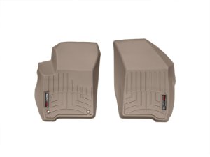 Dodge Journey Floor Mat Set - Front - WeatherTech - DigitalFit - Tan - `11-`13