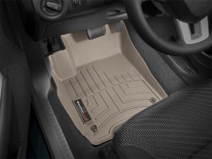 Dodge Journey Floor Mat Set - Front - WeatherTech - DigitalFit - Tan - `11-`13