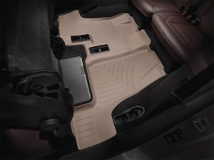 Mercedes-Benz GL-Class FloorLiner - Rear - WeatherTech - DigitalFit - Tan - `13-`27 Mercedes-Benz GL-Class FloorLiner - Rear - WeatherTech - DigitalFit - Tan - `13-`27