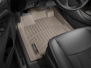 Infiniti JX FloorLiner - Front - WeatherTech - DigitalFit - Tan - `13-`27