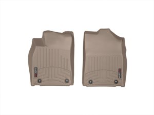 Lexus ES FloorLiner - Front - WeatherTech - DigitalFit - Tan - `13-`27