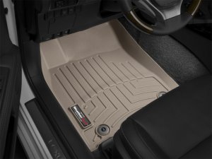 Lexus ES FloorLiner - Front - WeatherTech - DigitalFit - Tan - `13-`27