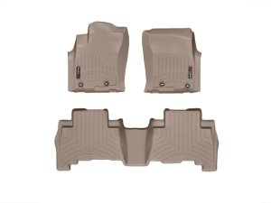Toyota 4Runner FloorLiner - Rear - WeatherTech - DigitalFit - Tan - `13-`27