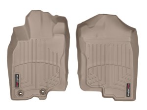 Honda Insight FloorLiner - Front - WeatherTech - DigitalFit - Tan - `10-`14