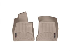 Mercedes-Benz S-Class FloorLiner - Front - WeatherTech - DigitalFit - Tan - `14-`27