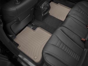 Mercedes-Benz S-Class FloorLiner - Rear - WeatherTech - DigitalFit - Tan - `14-`27