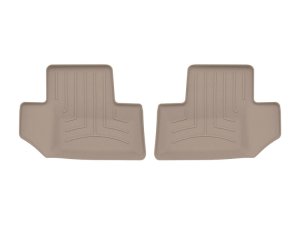 Jeep Wrangler Floor Mat Set - Rear - WeatherTech - FloorLiner HP - Tan - `18-`27