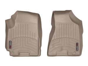 Kia Sportage FloorLiner - Front - WeatherTech - DigitalFit - Tan - `05-`10