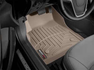 Buick Verano FloorLiner - Front - WeatherTech - DigitalFit - Tan - `12-`27