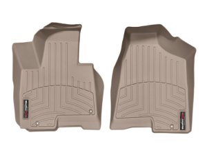 Hyundai Tucson FloorLiner - Front - WeatherTech - DigitalFit - Tan - `14-`15