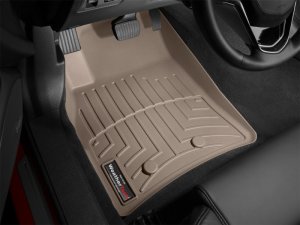 Cadillac ELR FloorLiner - Front - WeatherTech - DigitalFit - Tan - `14-`15
