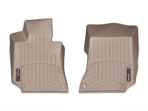 Mercedes-Benz E-Class FloorLiner - Front - WeatherTech - DigitalFit - Tan - `14-`27 Mercedes-Benz E-Class FloorLiner - Front - WeatherTech - DigitalFit - Tan - `14-`27