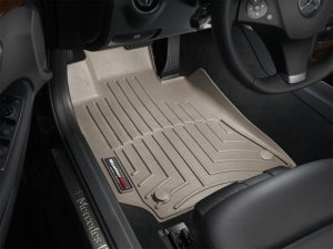 Mercedes-Benz E-Class FloorLiner - Front - WeatherTech - DigitalFit - Tan - `14-`27 Mercedes-Benz E-Class FloorLiner - Front - WeatherTech - DigitalFit - Tan - `14-`27
