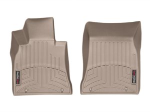Hyundai Genesis FloorLiner - Front - WeatherTech - DigitalFit - Tan - `15-`27