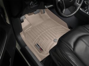 Buick Enclave FloorLiner - Front - WeatherTech - DigitalFit - Tan - 2008