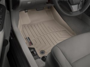 Toyota Camry FloorLiner - Front - WeatherTech - DigitalFit - Tan - `15-`17