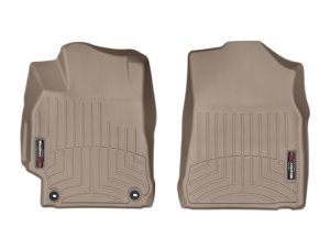 Toyota Camry FloorLiner - Front - WeatherTech - DigitalFit - Tan - `15-`17