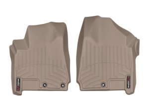 Cadillac SRX FloorLiner - Front - WeatherTech - DigitalFit - Tan - `10-`11