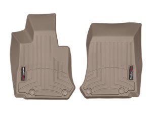 Mercedes-Benz GLC-Class FloorLiner - Front - WeatherTech - DigitalFit - Tan - `16-`27 Mercedes-Benz GLC-Class FloorLiner - Front - WeatherTech - DigitalFit - Tan - `16-`27
