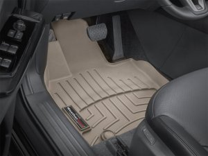 Mazda CX 9 Floor Liner - Front - WeatherTech - DigitalFit - Tan - `16-`27 Mazda CX 9 Floor Liner - Front - WeatherTech - DigitalFit - Tan - `16-`27