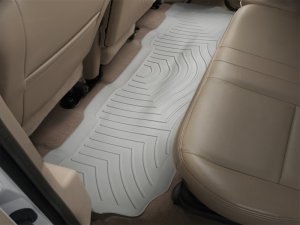 Ford F250 Super Duty FloorLiner - Rear - WeatherTech - DigitalFit - Grey - `99-`10