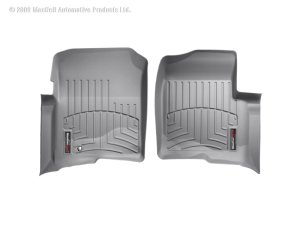 Ford F150 Regular Cab FloorLiner - Front - WeatherTech - DigitalFit - Grey - `04-`08 Ford F150 Regular Cab FloorLiner - Front - WeatherTech - DigitalFit - Grey - `04-`08