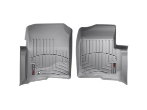 Ford F150 Regular Cab FloorLiner - Front - WeatherTech - DigitalFit - Grey - `04-`08 Ford F150 Regular Cab FloorLiner - Front - WeatherTech - DigitalFit - Grey - `04-`08