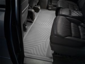Honda Odyssey Floor Mats - Rear - WeatherTech - FloorLiner DigitalFit - Grey - `05-`10