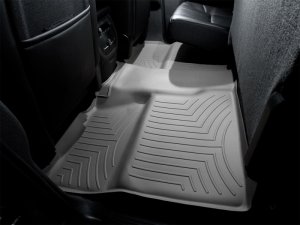 Chevrolet Silverado FloorLiner - Rear - WeatherTech - DigitalFit - Grey - `07-`13
