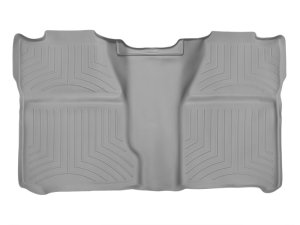 Chevrolet Silverado FloorLiner - Rear - WeatherTech - DigitalFit - Grey - `07-`13