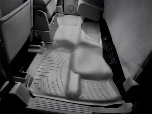 Chevrolet Silverado FloorLiner - Rear - WeatherTech - DigitalFit - Grey - `07-`13