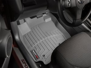 Toyota RAV4 FloorLiner - Front - WeatherTech - DigitalFit - Grey - `06-`12