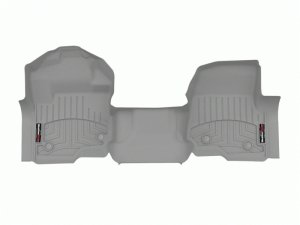 Ford SuperDuty FloorLiner - Front - WeatherTech - DigitalFit - Grey - 2023+