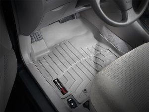 Toyota Corolla FloorLiner - Front - WeatherTech - DigitalFit - Grey - `03-`08