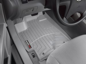 Toyota Highlander FloorLiner - Front - WeatherTech - DigitalFit - Grey - `08-`13